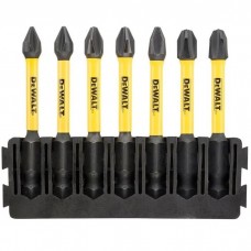 Набір біт DeWALT в касеті для Tough Case, FlexTorq, L=57 мм, Рh1-2шт, Рh2-3шт, Рh3-2шт. (DT70818)
