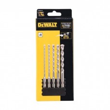 Набір бурів DeWALT в касеті для Tough Case, SDS Plus, L=160 мм., d = 5, 6, 8, 10, 12 мм., 6 шт (DT70837)