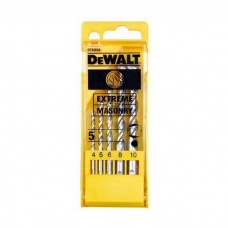 Набір свердл DeWALT EXTREME по кирпичу, 5шт, d=4,5,6,8,10м (DT6956)