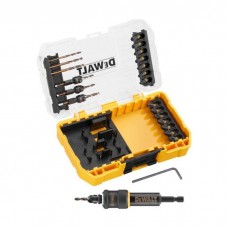 Набір свердл і біт DeWALT FLEXTORQ FLIP & DRIVE, з зенкерами, 25 шт, Tough Case S (DT70779T)
