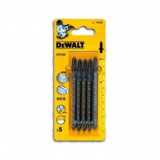 Полотно DeWALT для електролобзика, по деревині, прямий, L=100, WL=68, 4 мм, 5 шт (DT2164)