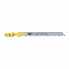 Полотно Milwaukee для лобзика T101DP, 75мм/ крок зуба 4мм, 5шт, деревина, прямий різ (4932373080)