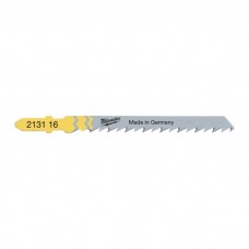 Полотно Milwaukee для лобзика T144D, 75мм/ крок зуба 4,0мм, 5шт, деревина, швидкий різ (4932213116)