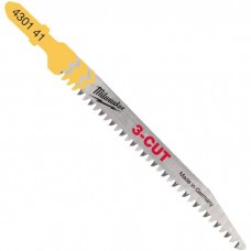 Полотно Milwaukee для лобзика T234X 3CUT, 91 мм/ крок зуба 2,5 мм , 5шт, деревина, чистий різ (4932430141)