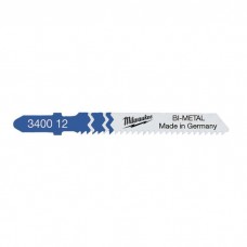 Полотно Milwaukee для лобзика T118BF Bi-Metal, 55мм/ крок зуба 2,0мм,5шт, універсальні (4932340012)