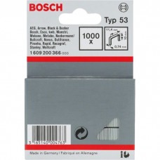 Скоби для будівельного степлера Bosch тип 53, 10х11.4х0.74мм, 1000шт (1.609.200.366)