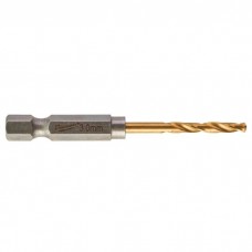 Свердло Milwaukee по металу RedHEX HSS-G TiN, 3 мм (10шт) (4932478176)