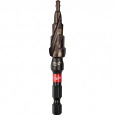 Свердло Milwaukee ступінчасте SHOCKWAVE Impact Duty, 4-12мм з кроком 2мм (48899262)