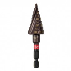 Свердло Milwaukee ступінчасте SHOCKWAVE Impact Duty, 4-20мм з кроком 2мм (48899263)