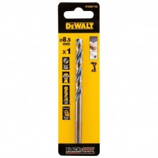 Свердло DeWALT по металу Black & Gold, HSS-G, 8.5 х 117 х 75 мм (DT20527)