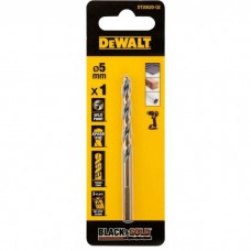Свердло DeWALT по металу Black & Gold,HSS-G, 5 х 86 х 52 мм (DT20520)