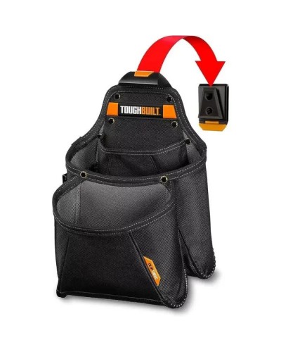 Сумка для інструмента ToughBuilt паясна з підставкою, для витратних матеріалів (TB-CT-03)