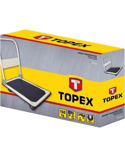 Візок вантажний Topex до 150 кг, 72x47х82 см (79R301)