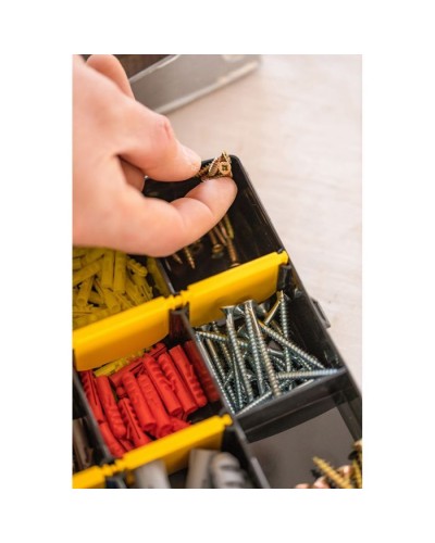 Ящик для інструментів Stanley кассетница 36 х 22,9 х 4,8 см 22 отсека (STST81681-1)