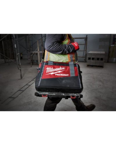 Ящик для інструментів Milwaukee органайзер тонкий PACKOUT 500х380х65 мм (4932471064)
