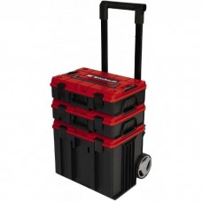 Ящик для інструментів Einhell E-Case Tower, 1 кейс S-F, 1 кейс S-F з вкладишем Grid Foam Set, 1 кейс L з колесами (4540015)