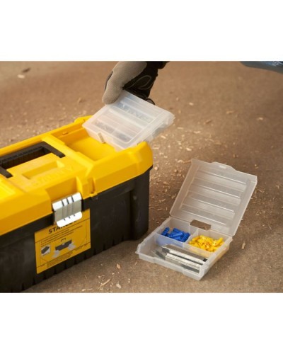 Ящик для інструментів DeWALT ESSENTIA", 406 х 205 х 195 мм (16"), пластиковий (STST75785-1)