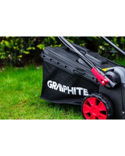 Газонокосарка Graphite 2000Вт, 43см, 45л, 20-70мм, 14кг (59G475)