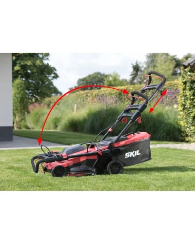 Газонокосарка Skil акумуляторна безщіткова, 0140 BA, 2x4Ah (GM1E0140BA)