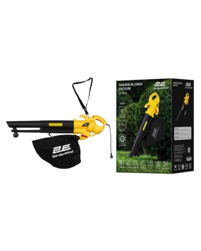 Повітродувка 2E GardenWind 3000Вт, 3в1, 250км/год, 40л (2E-EBV30)