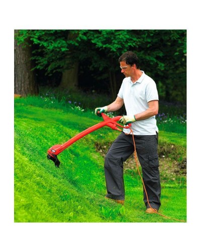 Тример садовий Black&Decker 0.35 кВт, ширина косіння 25 см, 11.500 об/хв, вага 1.6 кг (GL360SB)