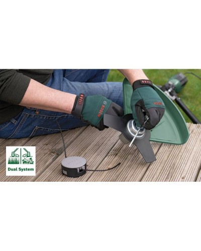 Тример садовий Bosch AFS 23-37 1000Вт, ліска 37см, ніж 23см, 5.7кг (0.600.8A9.000)