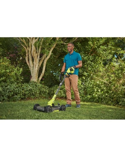 Тример садовий Ryobi RY18LMC30A-0 ONE+ 18В, 30см, висота 38-75мм, EasyEdge телескоп.штанга, 6.4кг (без АКБ та ЗП) (5133005917)