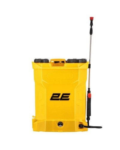 Обприскувач 2E AquaSpray 18LR 18л, 12В, 1х8Ah, 4.5бар, 2.9л/хв, 5кг, вольтметр (2E-18LBS)