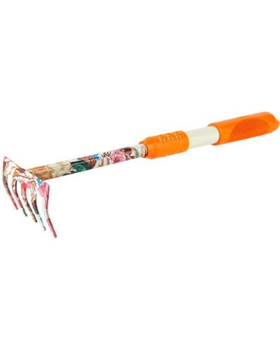 Граблі Flora 5-ти зубні, orange, TPR (5043024)