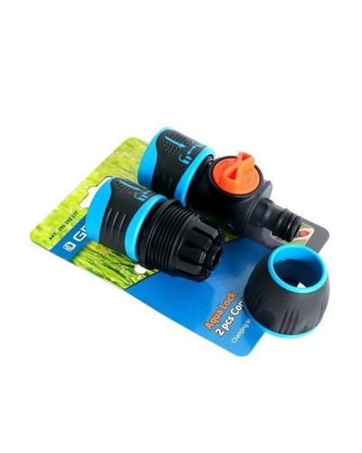 Конектор для шланга Gruntek набір 1/2"-5/8"-3/4" (296292277)