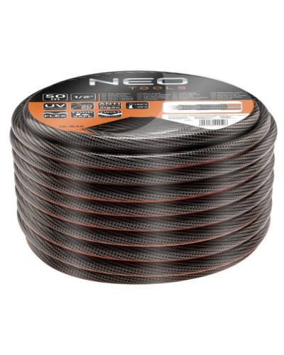 Шланг для поливу Neo Tools 1/2 "x 50 m, 6-шар. Professional (15-842)
