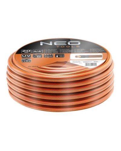 Шланг для поливу Neo Tools 3/4 "x 20 m, 4-шар. Economic (15-803)