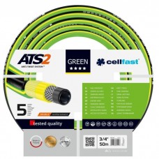 Шланг для поливу Cellfast GREEN ATS, 3/4", 50м, 5 шарів, до 30 Бар, -20…+60°C (15-121)