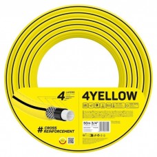 Шланг для поливу Cellfast 4YELLOW 3/4" 50м, 4 шари, до 20 Бар, -10…+50°C (10-522)