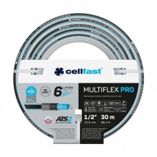 Шланг для поливу Cellfast MULTIFLEX PRO 1/2" 30м, 6 шарів, до 35 Бар, -20…+65°C (13-801)