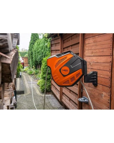 Шланг для поливу Neo Tools на автоматичній котушці, 20м+2м, 1/2" (15-891)