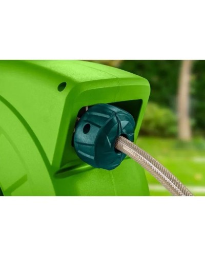 Шланг для поливу Verto на автоматичній котушці, 20м+2м, 1/2" (15G891)