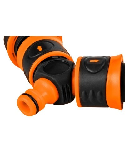 Трійник для шлангу Neo Tools трійник 1/2"-3/4", двокомпонентний (15-744)