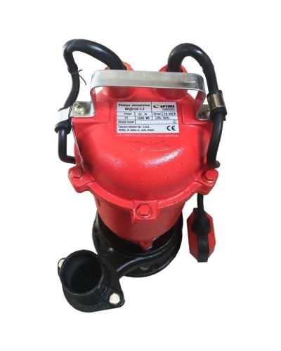 Заглибний насос Optima фекальний WQD 10-12, 9000 л/год, 1.1кВт, 230В (8745)
