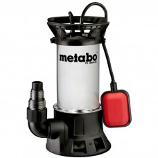 Заглибний насос Metabo PS 18000 SN для брудної води, 1000Вт, 19куб/год, внутрішня різьба 1", 1/2" (0251800000)