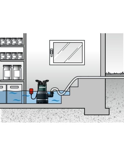 Заглибний насос Metabo TPS 14000 S COMBI, 770Вт, 14куб/год, 8.5м (0251400000)