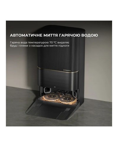 Пилосос Dreame Bot X40 Ultra Complete Black (RLX63CE-2-Bl)