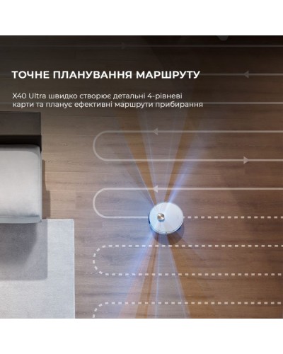 Пилосос Dreame Bot X40 Ultra White (RLX63CE-Wh)