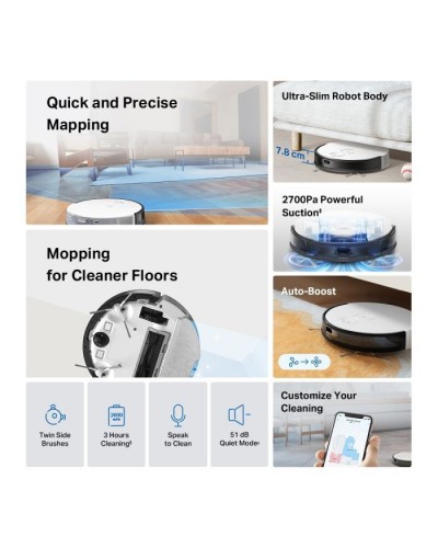 Пилосос TP-Link Tapo RV20 Mop
