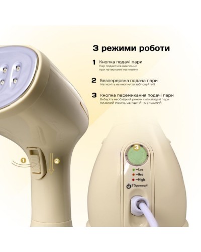 Відпарювач для одягу Liberton LHS-6903