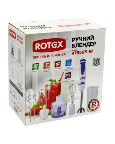 Блендер Rotex RTB505-W