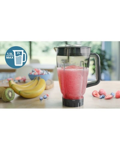 Блендер Philips стаціонарний Series 5000, 1000Вт, чаша-2000мл, сірий (HR3020/20)