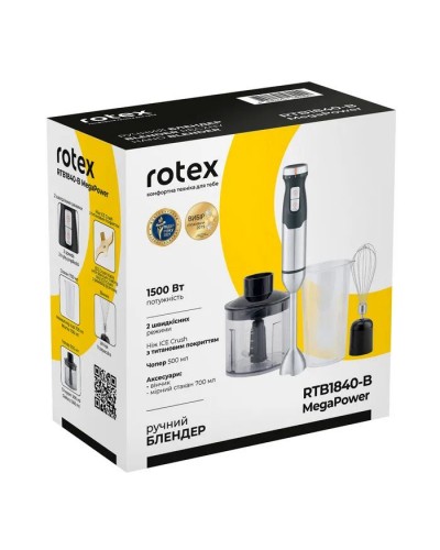 Блендер Rotex RTB1840-B MegaPower