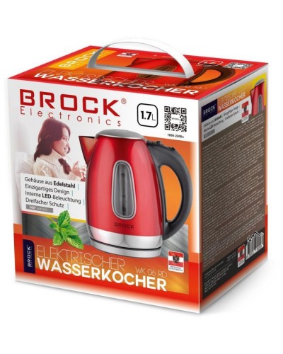 Електрочайник Brock WK 06 RD (WK06RD)