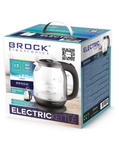 Електрочайник Brock WK 2107 BK (WK2107BK)